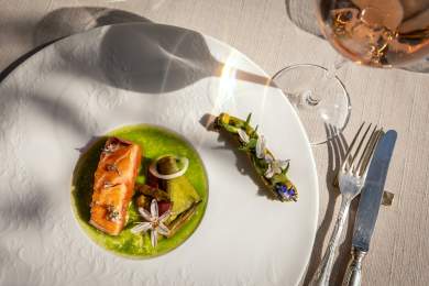 Terrasse, Château de Siran · Restaurant Gastronomique Hérault · Table et Lounge 