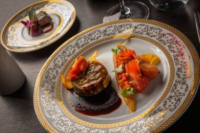 Menu dégustation, Château de Siran · Restaurant Gastronomique Hérault · Table et Lounge 