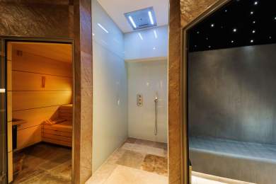 Douche, Château de Siran · Hôtel Spa Hérault · Massage Hérault